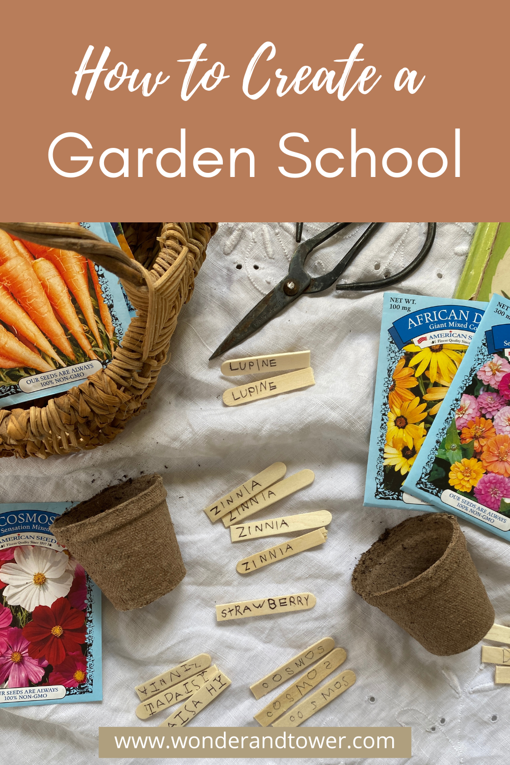 how to create a garden school