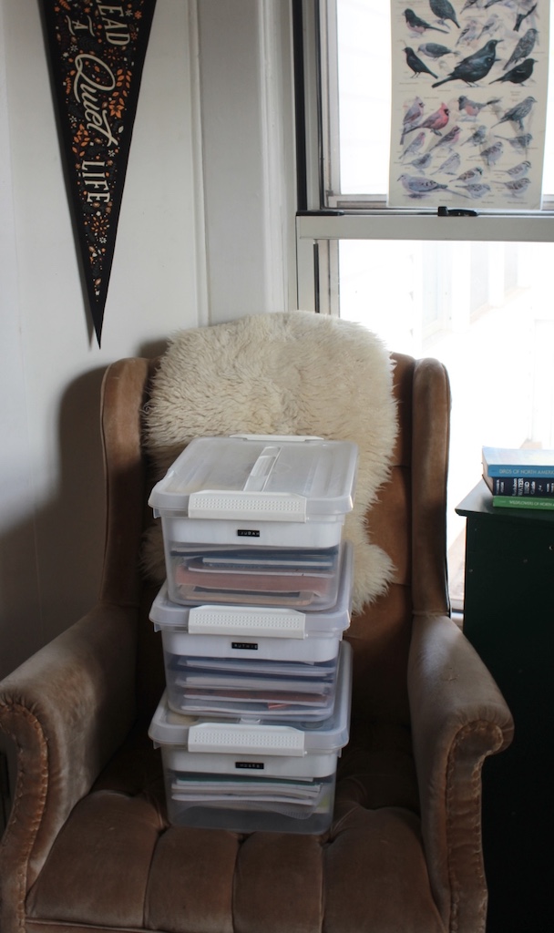 homeschool organization storage