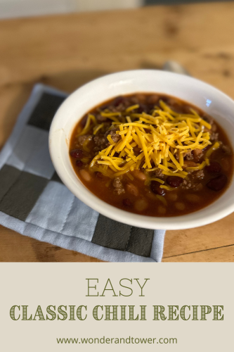 easy classic chili recipe