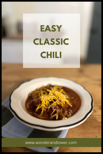 easy classic chili recipe