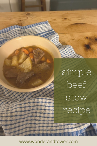 simple beef stew recipe