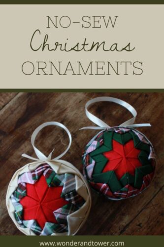 quilted christmas ornaments