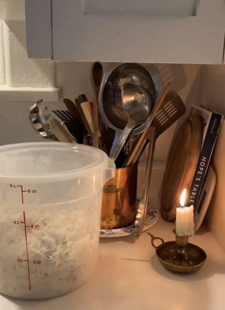 snowflake Sourdough Bread Design