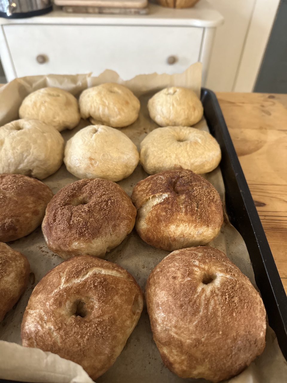 best sourdough discard bagels