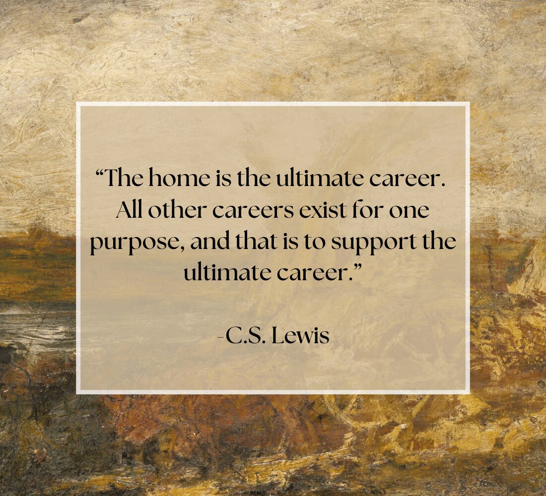 cs lewis quotes homemaker