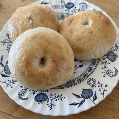 sourdough discard bagels