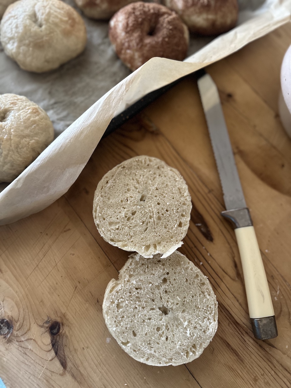 sourdough discard bagels recipes