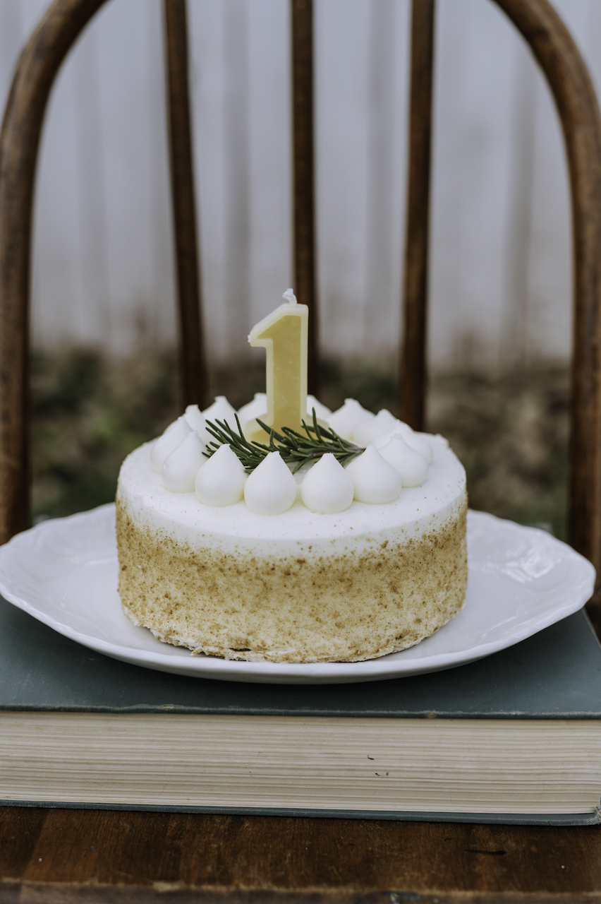 first birthday cake boy simple