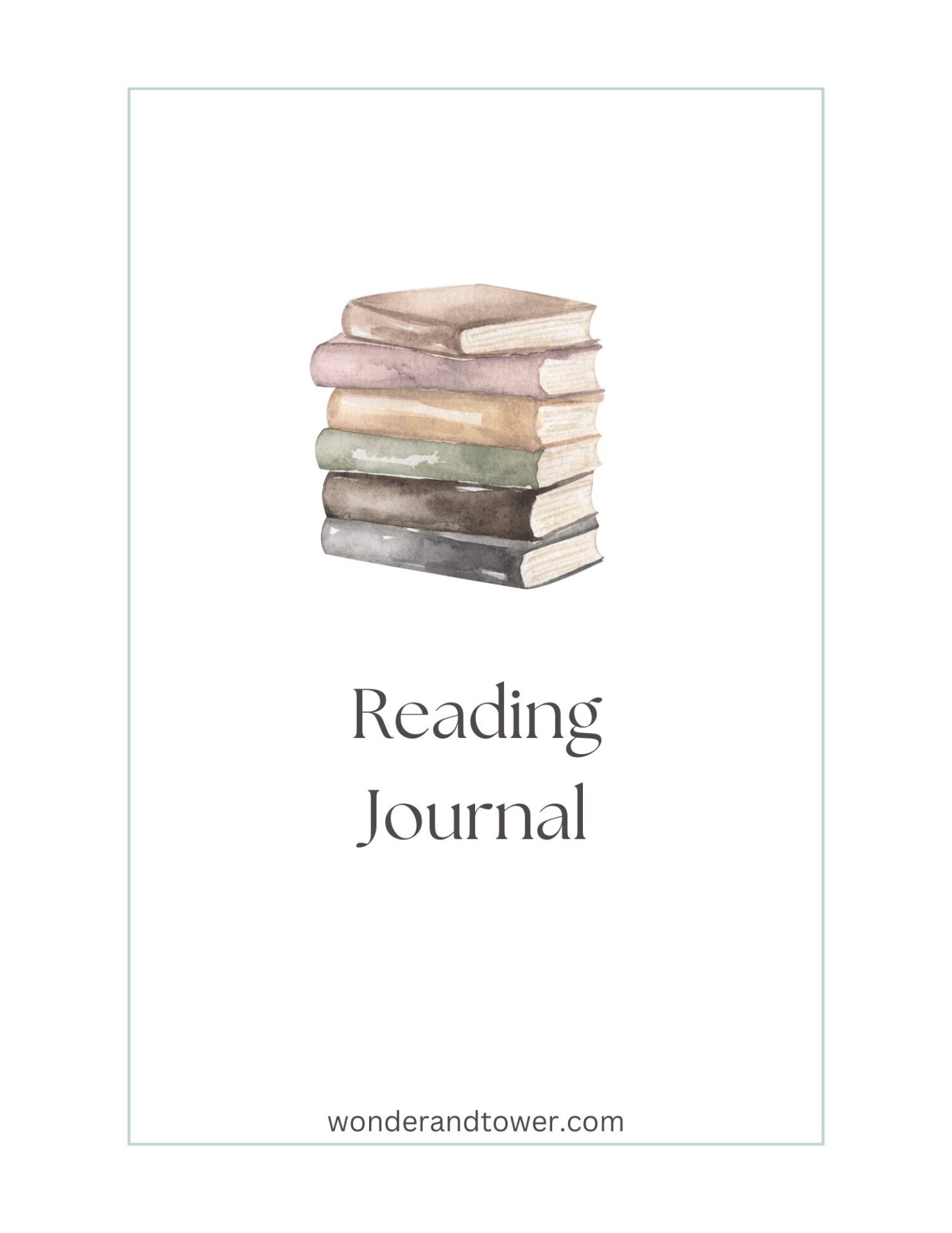 free reading journal