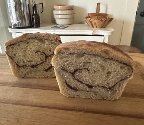 cinnamon sugar sourdough bread