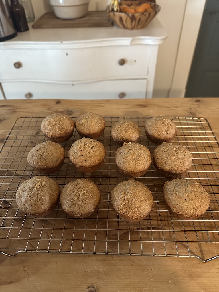 sourdough discard banana muffin recipe