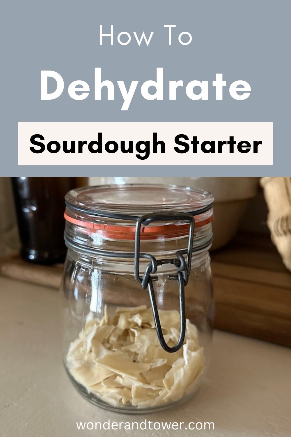 dehydrate sourdough starter