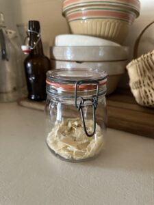 dehydrate sourdough starter