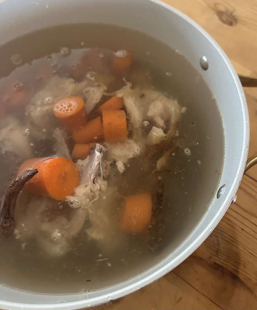 rotisserie chicken bone broth soup
