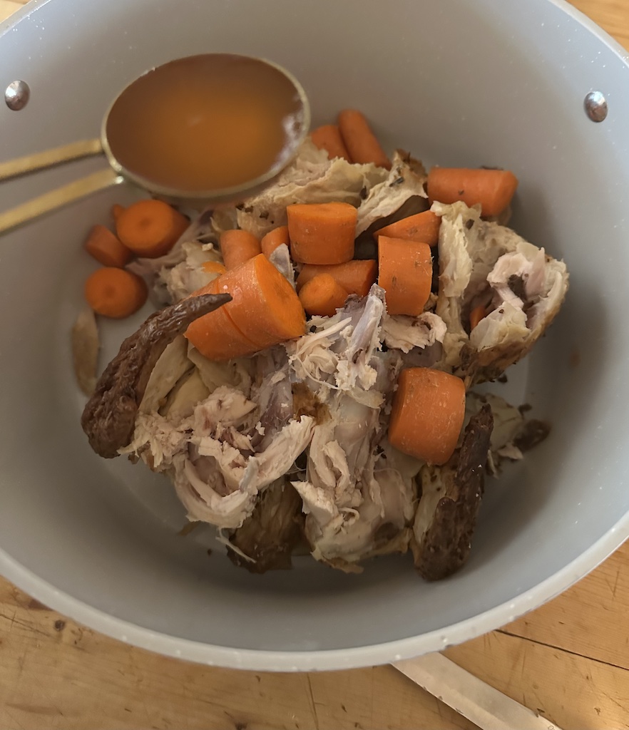 rotisserie chicken bone broth soup