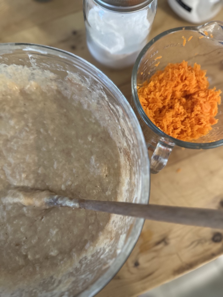sourdough carrot cake easy