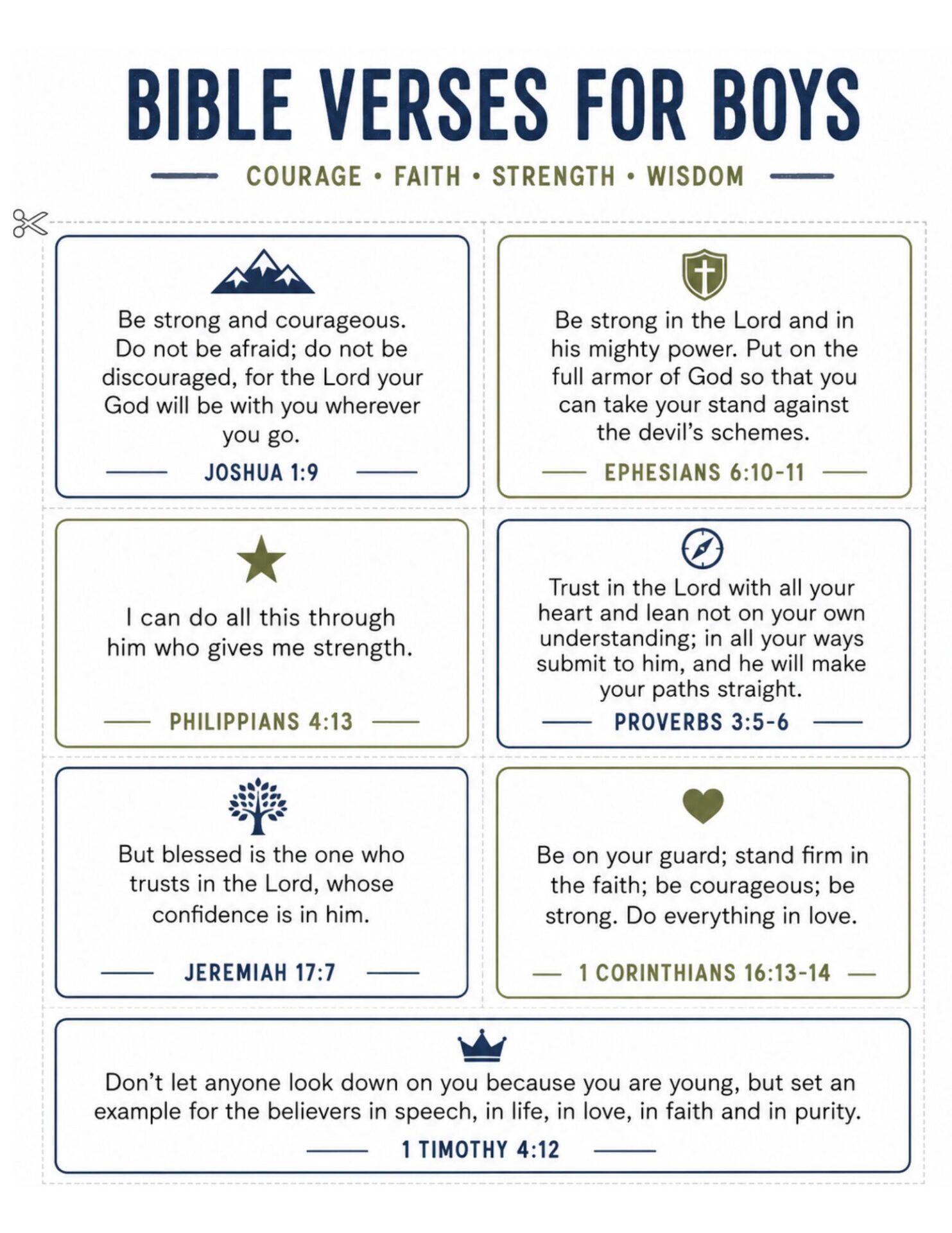bible verses for boys
