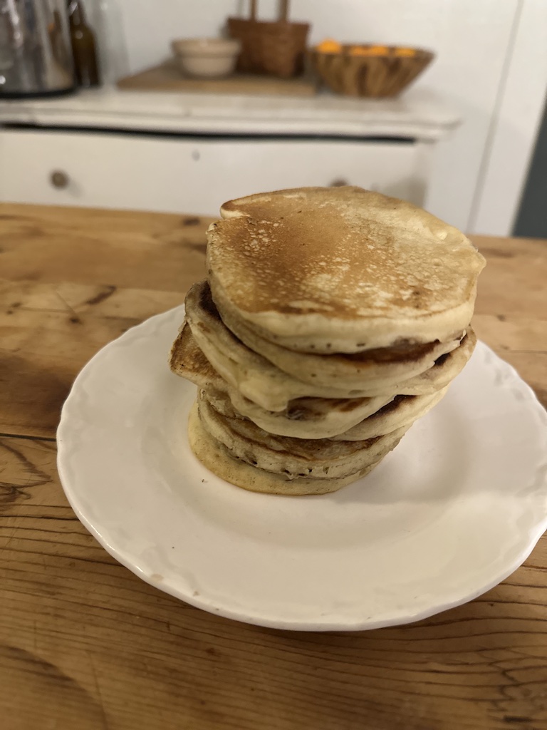 sourdough discard pancakes no egg