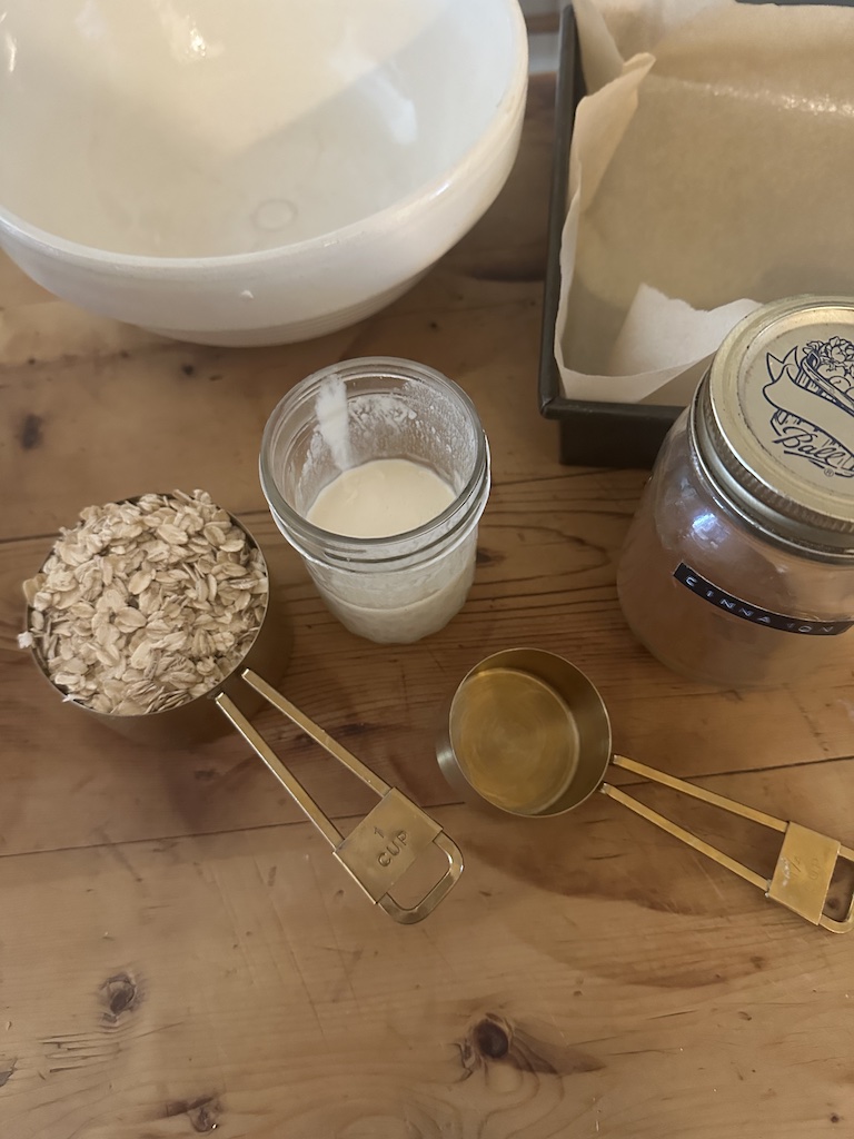 chewy sourdough discard granola bars