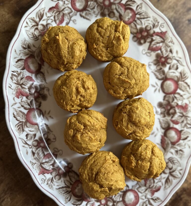 sourdough discard pumpkin muffins