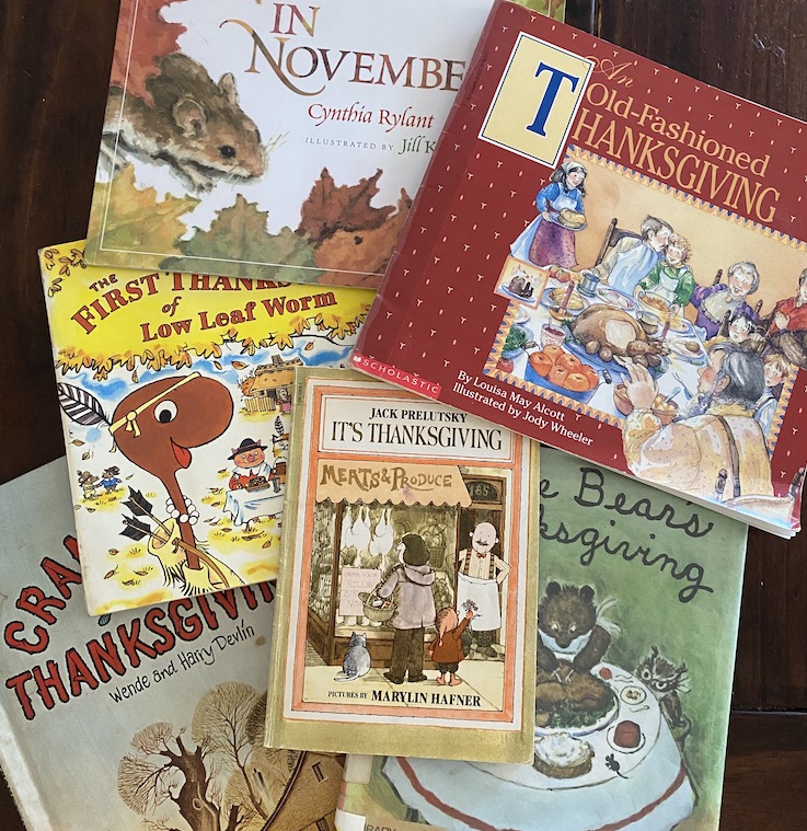 Thanksgiving books for kids