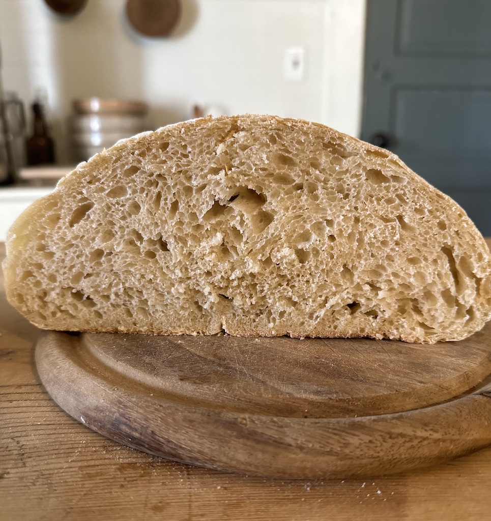 how to reheat sourdough bread