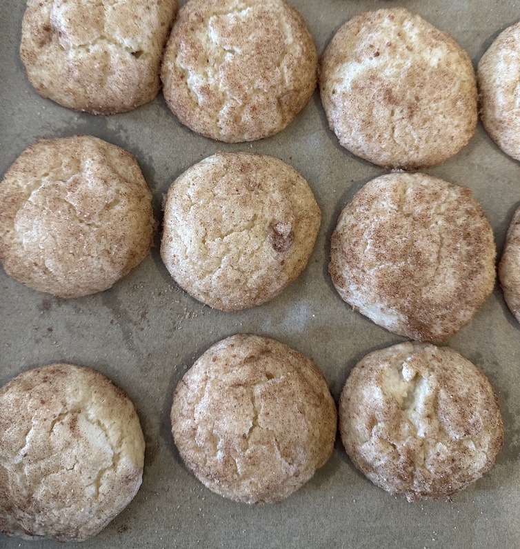 sourdough snickerdoodle cookies
