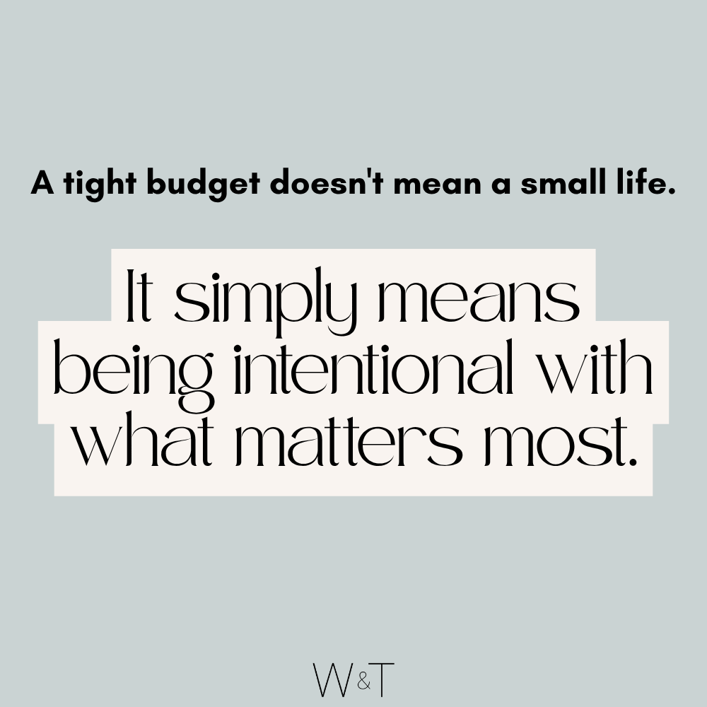budgeting template