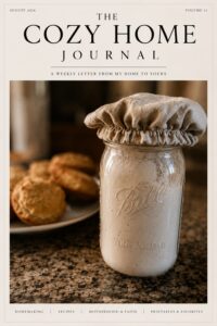 Reviving My Sourdough Starter + Other Musings