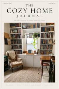 cozy homemaking