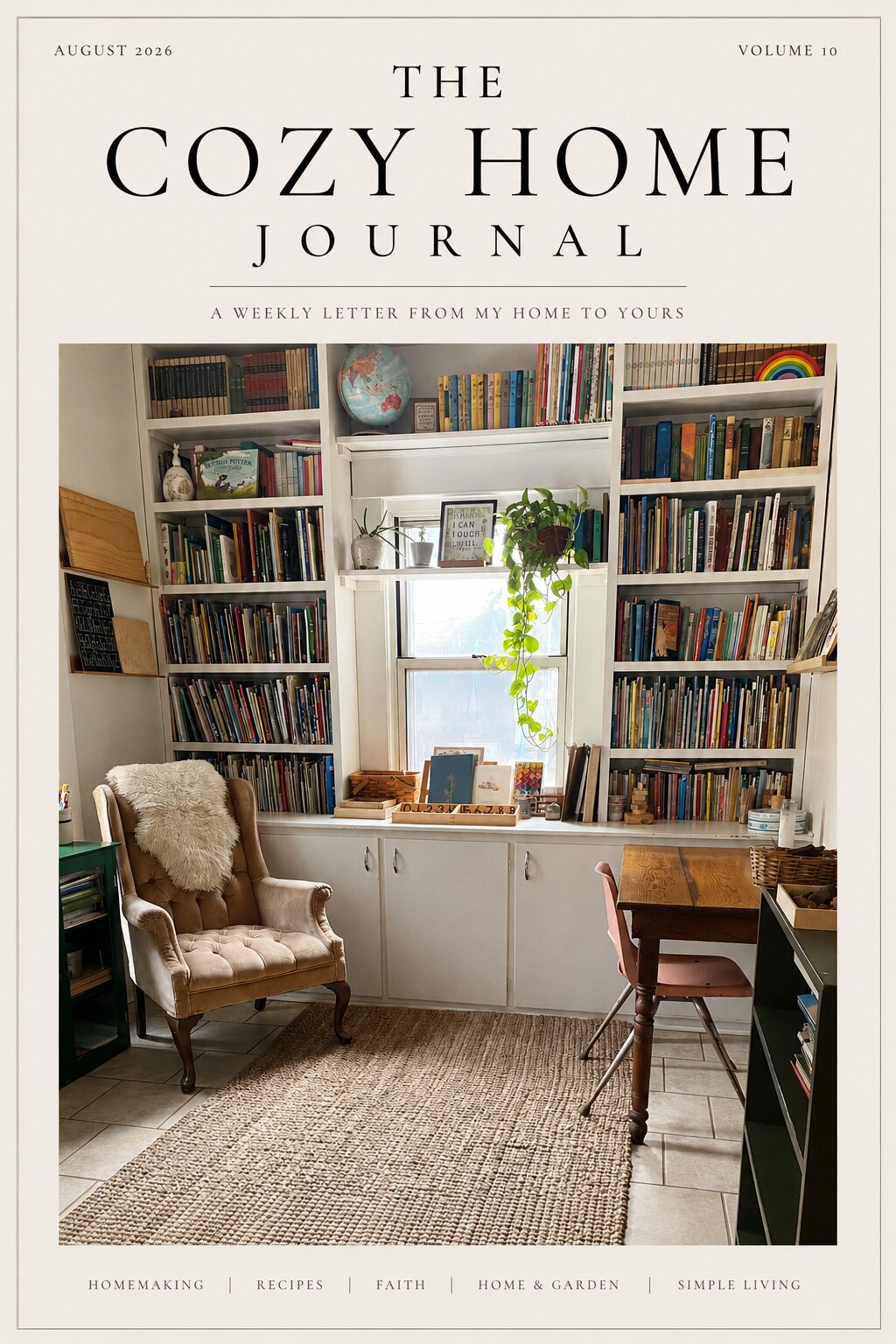cozy homemaking